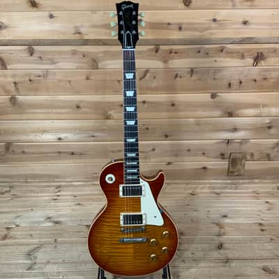 Gibson Custom Shop 2010 50th Anniversary 1960 Les Paul Standard Reissue V2 Gold Book Electric Guitar USED - Cherry Sunburst image 2