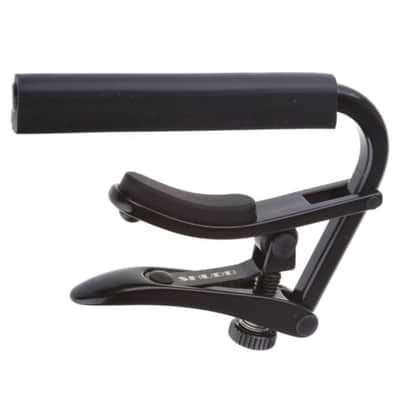 Shubb C2K Capo Noir for Nylon String Classical Guitars, Black Chrome image 2