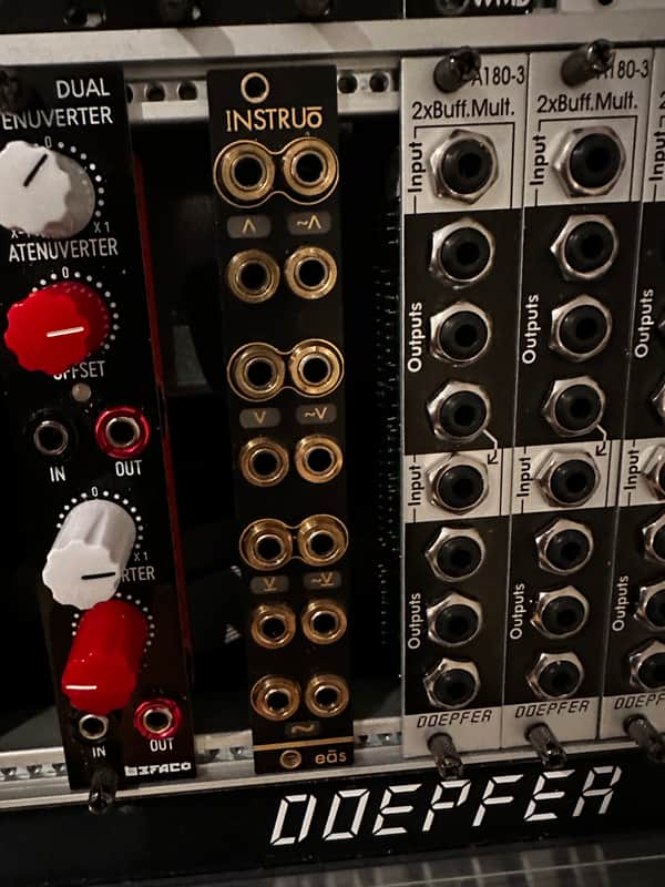 Instruo eas Eurorack Synthesizer Module 2016 - Present - Black image 1