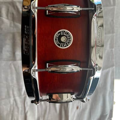 Mint Gretsch 5.5" x 14" Brooklyn Snare Drum - Satin Burnt Orange image 1
