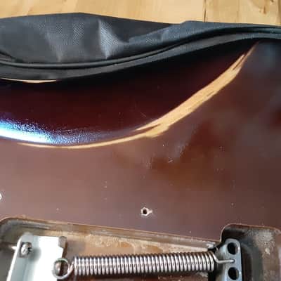 Cort Strat Copy SSS Tremolo 2003 Relic'd Dark Burst w/Bag by Guitars For Vets image 13