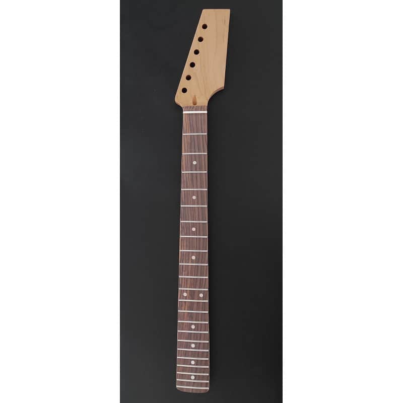 Strat style 22 frets Unfinished Roasted Mapple Neck, rosewood Paddle Neck image 1