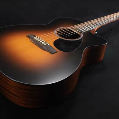 Martin Road Series OMC-10E Modern Acoustic-electric Guitar - 1935 Sunburst with softshell case 488 image 3