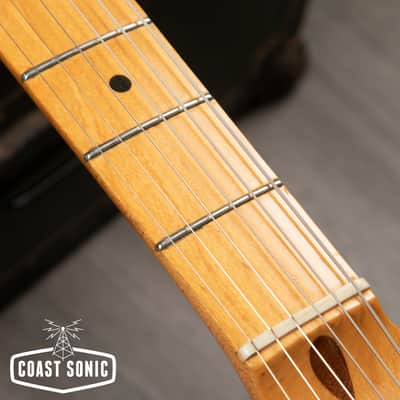 2004 Fender 50th Anniversary Classic 50's Stratocaster Aztec Gold image 13