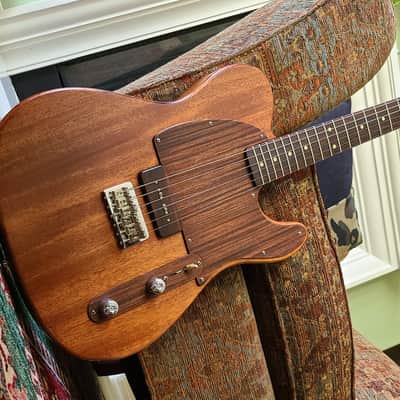 Zi Guitar P90 Mahogany Esquire Telecaster image 1