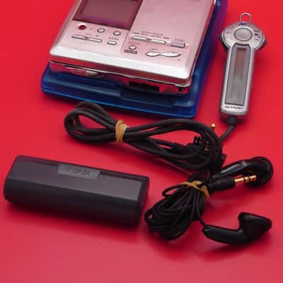 COMPLETE Sharp minidisc MD walkman player recorder MD-MT831 silver