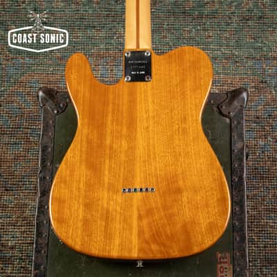 1977 Aria Pro II "Backaroo" TE-500 Thinline Telecaster Made in Japan Matsumoku w/case image 8