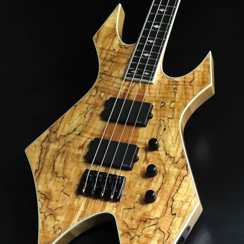 B.C.Rich Paolo Gregoletto Signature 4 String NT Warlock Bass | Reverb