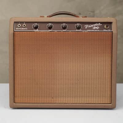 1963 Fender 6G2 Princeton Amp Brown Combo #59352 image 1