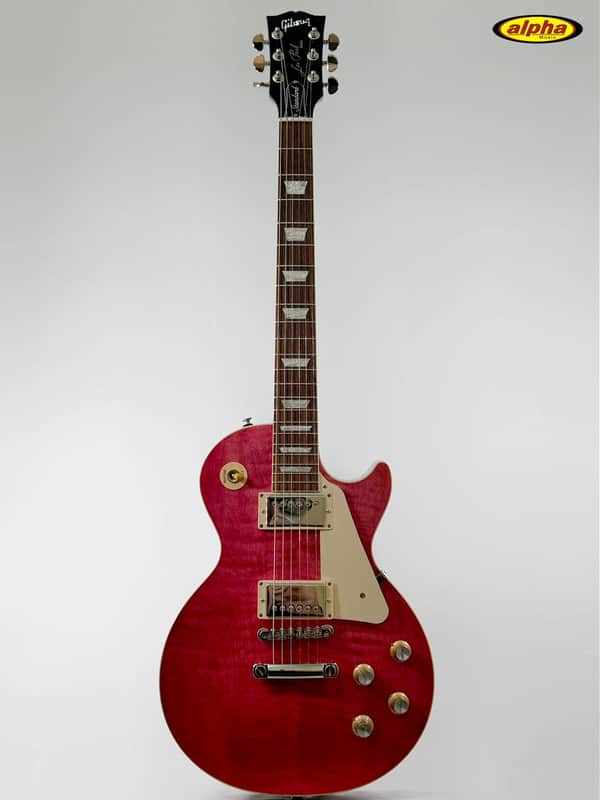 Gibson Les Paul Standard '60s Custom Color Figured Top, Translucent Fuchsia, w/case image 1