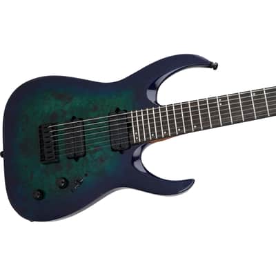 Jackson Pro Plus Series Signature Misha Mansoor Juggernaut HT7 Chlorine Burst - Electric Guitar image 4