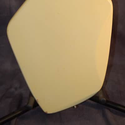 1960's Vintage Californian by Domino Phantom Style Dual Pickup Yellowed White Original Case image 9