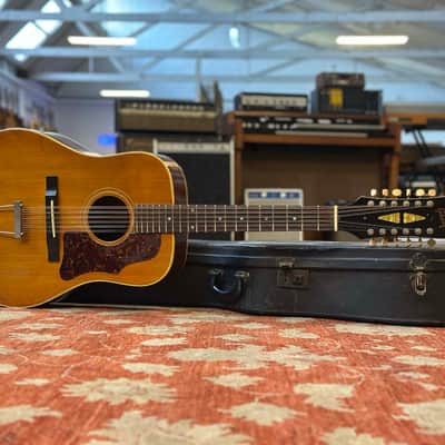 1966 Gibson B-45-12 w/ Original Stamford Case image 20
