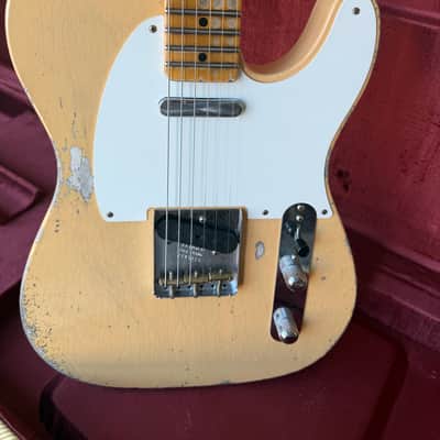 Fender Custom Shop - Telecaster Nocaster 52' Heavy Relic Blonde image 6
