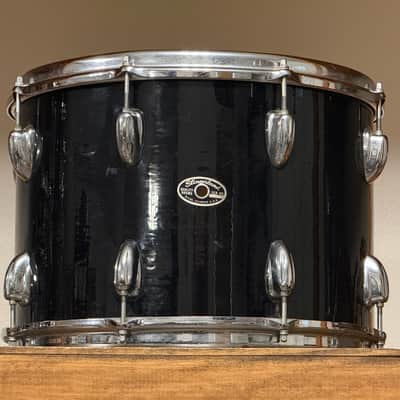 1970's Slingerland 14" Black 3-Ply Maple 10x14 Rack Tom image 14