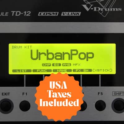 USA TAXES INCLUDED - Roland TD-12 TD-20 TD-20X LCD Replacement Screen Display