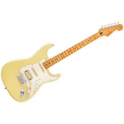 Player II Stratocaster HSS MN Hialeah Yellow Fender image 1