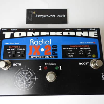 Radial Tonebone JX-2 Pro True Bypass Switcher Switchbone Switch Free USA Ship image 2