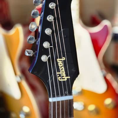 Gibson '65 Non-Reverse Firebird V Custom Shop VOS Stop Bar 2023 - Candy Apple Purple image 12