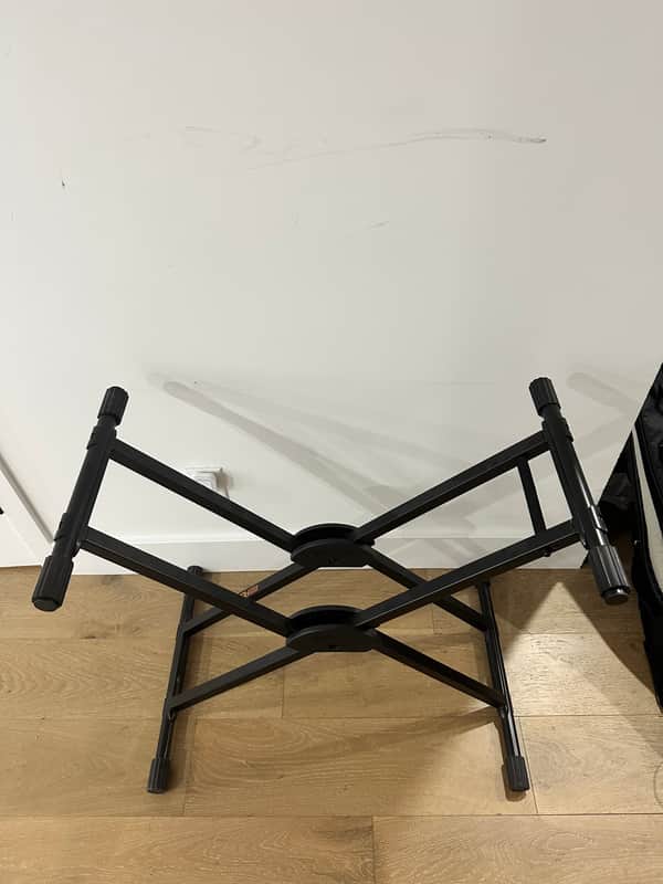 Roland KS-20X Double Braced X Keyboard Stand 2010s - Black image 1