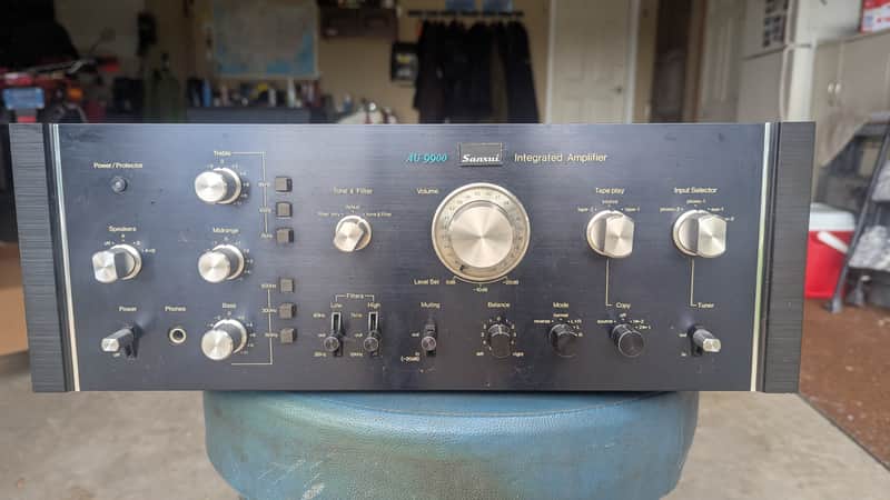 Sansui AU-9900 Integrated Amp 80 WPC Sounds Amazing