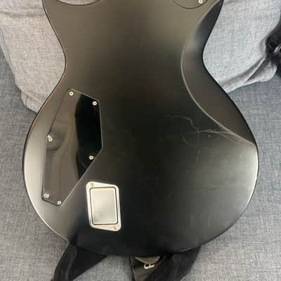 ESP E-II Eclipse BB - Black with silver binding image 3