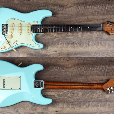 MyDream Partcaster Custom Built - Daphne Blue Hepcat Freeway image 2