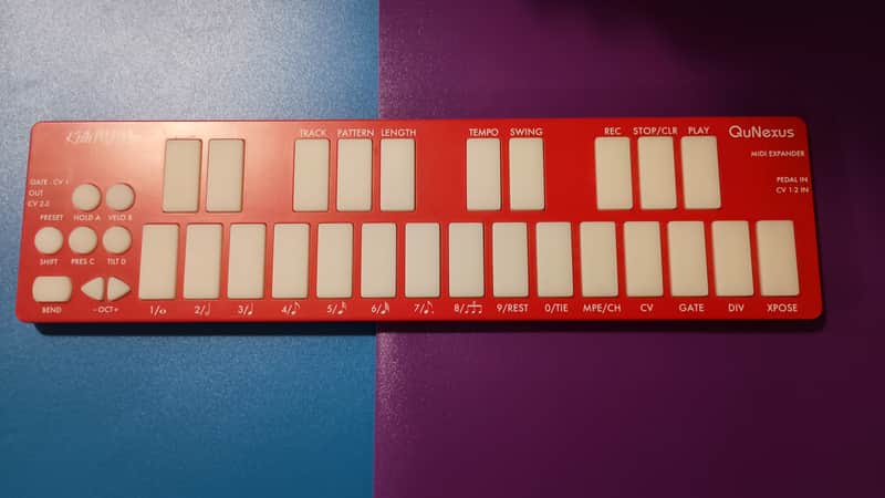 Keith McMillen Instruments QuNexus 25-Key MIDI Keyboard Controller Red image 1