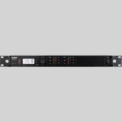 Shure ULXD4D Dual-Channel Digital Wireless Receiver (G50: 470 to 534 MHz) image 1