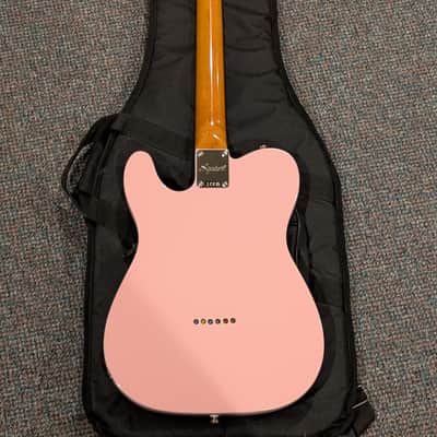 Squier Classic Vibe '60s Telecaster Custom Pink w/ Binding and Gigbag image 3