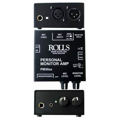 Rolls PM50se Headphone Personal Amplifier image 1