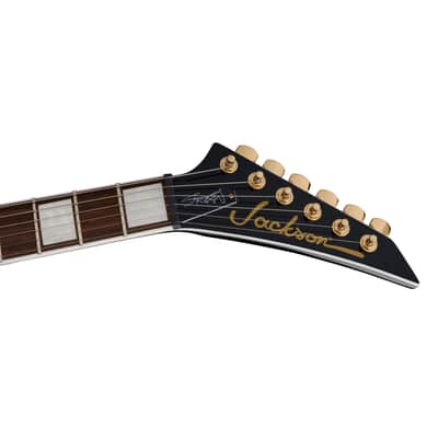 Jackson X Series Signature Scott Ian King V KVXT Gloss Black - Electric Guitar image 5