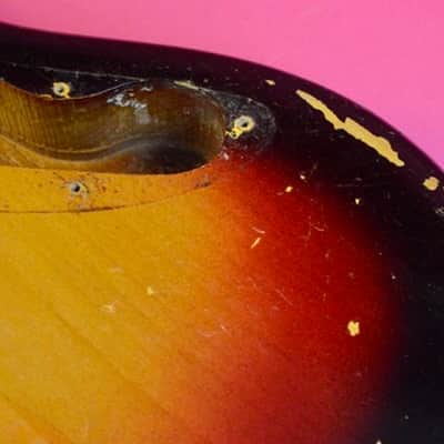 Vintage 1963 Fender Jazzmaster Body - Original Finish, No Overspray - 4lbs - Killer PRE-CBS Project! image 14