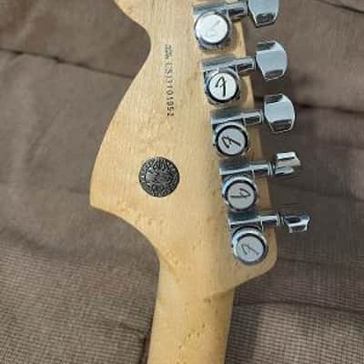 Fender American Select Carved Maple Top Jazzmaster HH 2013 Cayenne Burst image 2