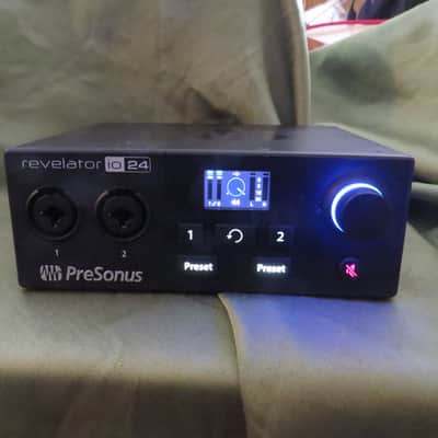 PreSonus Revelator io24 USB-C Audio Interface 2021 - Present - Black image 5