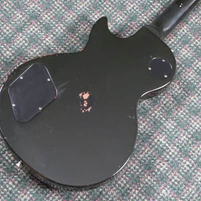 1985 Gibson Les Paul Studio Black/Ebony! Shaw Humbuckers! w/hardshell case image 4