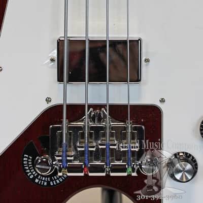 Gibson Flying V 4 String Bass Guitar Cherry Finish with Hardshell Case image 11