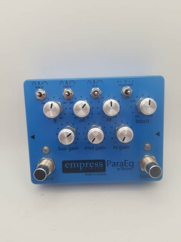 Empress ParaEQ with Boost 2010s - Blue X3905 image 1