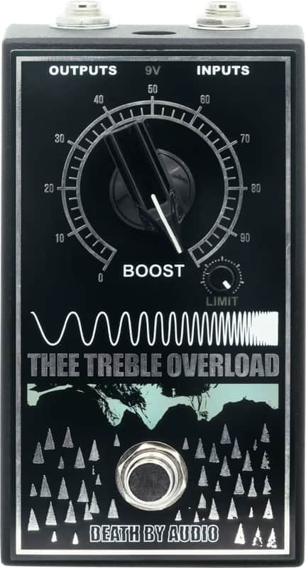 Death by Audio Thee Treble Overload Boost/Distortion Effects Pedal image 1