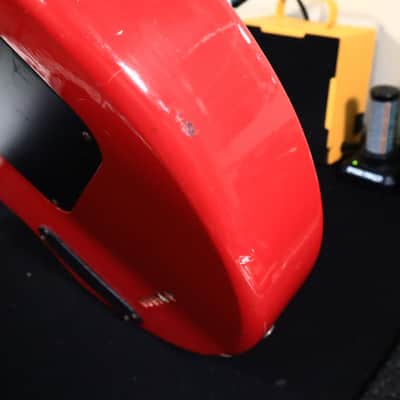 Aria Goal-iii Soccer Ball Red Electric "Football" Built In Speaker Guitar image 21