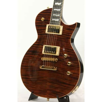 ESP ECLIPSE 40TH TE 2015 Tiger Eye Electric Guitar #27/40 image 7