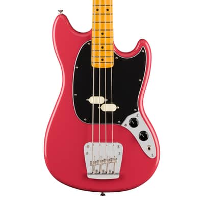 Fender Japan MB98-75SD Competition Mustang Bass 2002 Torino Red