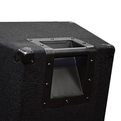 Pair of Dual 15" PA/DJ Speaker Cabinets with Titanium Horns Wheel Kit and Handle image 6