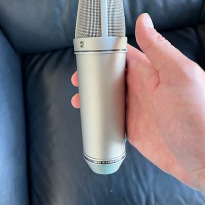 Neumann U 67 Set Large Diaphragm Multipattern Tube Condenser Microphone Reissue 2018 - Present - Nickel image 6