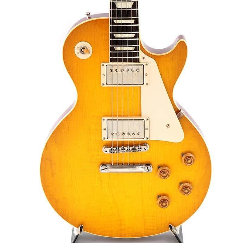 Gibson USED ​​1958 Les Paul Reissue Lightly Figured VOS Hand Selected 2013 Version Faded Lemon Burst [SN. 83926] image 1