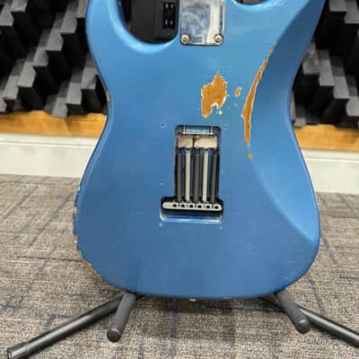 Fender 2025 Fender Custom Shop W25 Custom Deluxe Stratocaster Relic S1 HSS 2025 - Aged Lake Placid Blue image 22