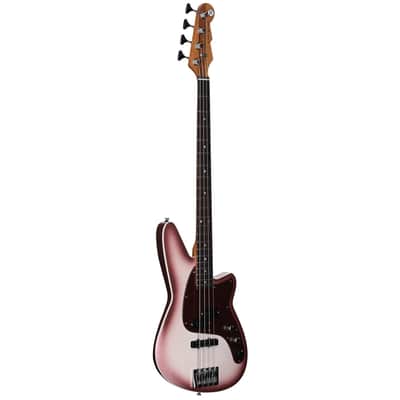 Reverend Decision P Electric Bass, Mulberry Pearl image 2