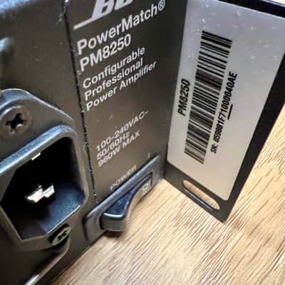 Bose Powermatch 8250 – Almost Mint – Warranty image 13