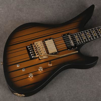 Schecter Diamond Series Synyster Gates Custom S - Satin Gold Burst - 2nd Hand image 11