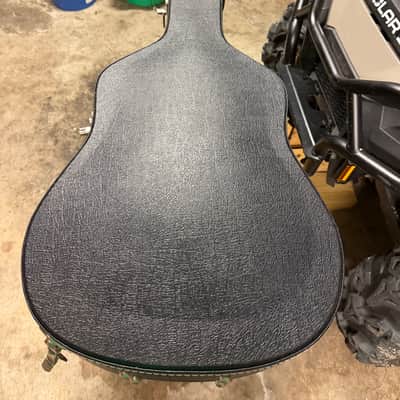 Martin Dreadnought Hardshell Case 2020s - Black with Green Interior image 3